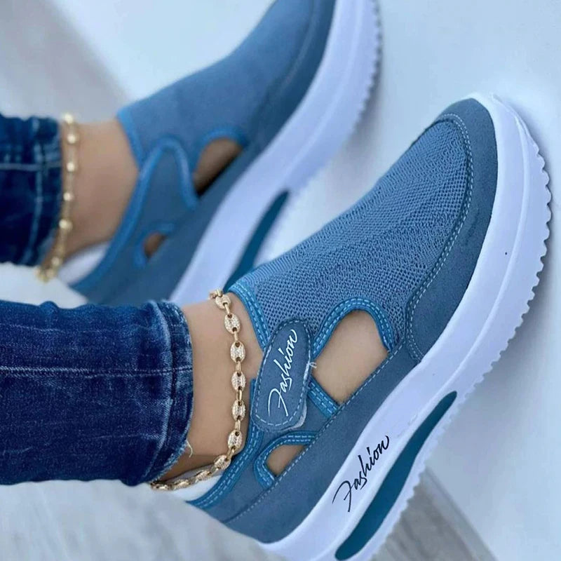 Women Platform Canvas Casual Shoes