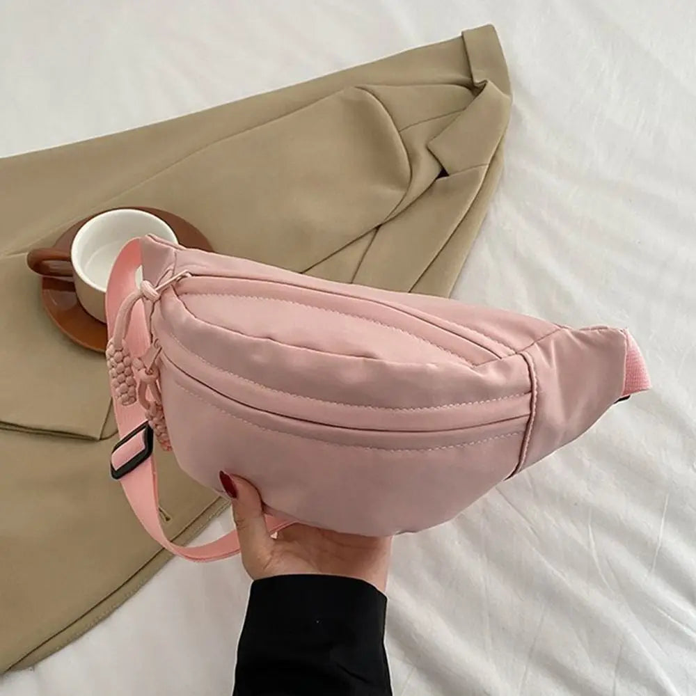 Waterproof Canvas Crossbody Chest Waist Bag for Women