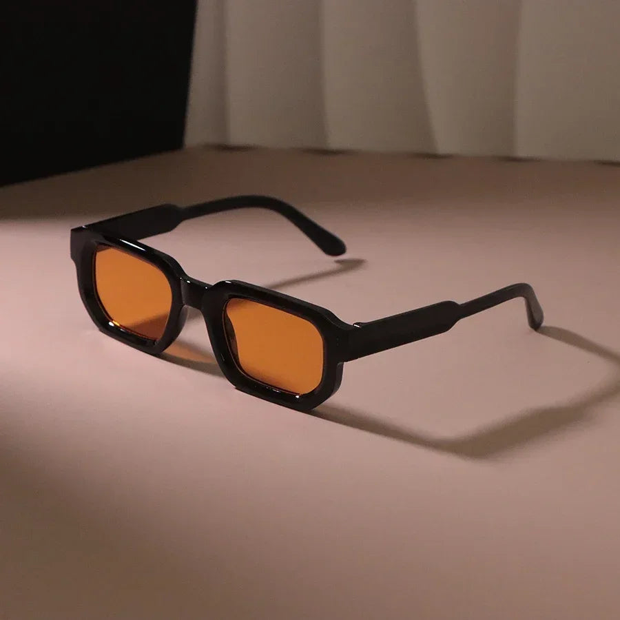 Men Luxury Rectangle Designer Casual Fashion Sunglasses