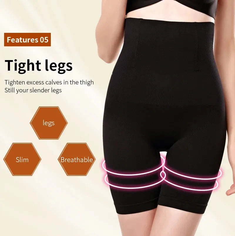High Waist Tummy Control Boyshort Shapewear for Women