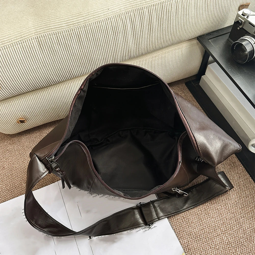 Large Capacity Casual Crossbody Waist Bag for Men