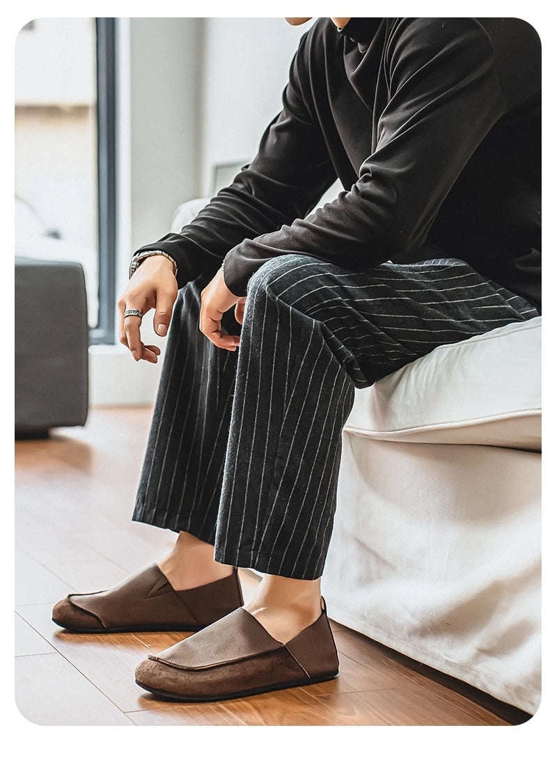 Man Loafers Outdoor Walking Fashion Casual Shoes