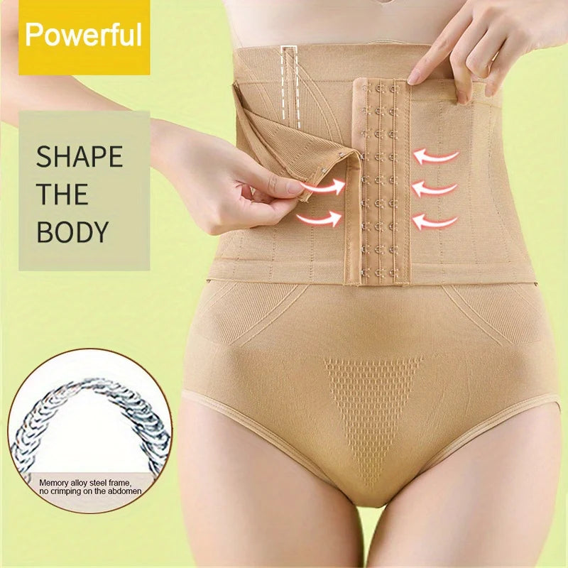 1pcs Women High Waist Shaping Briefs Buckle adjustment Body Shaper Slimming Underwear Butt Lifter Control Pantie Shapewear Pant