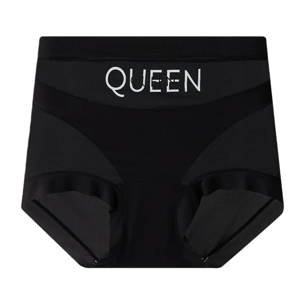 High Waist Thin Shapewear Panties Letters Mesh Butt Lifter Briefs Belly Contracting Waist Trainer Seamless Underpants Women