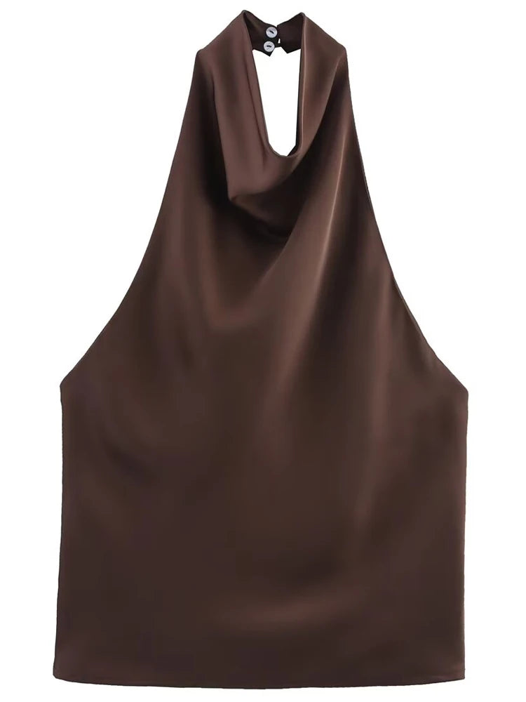 Backless Corset Top