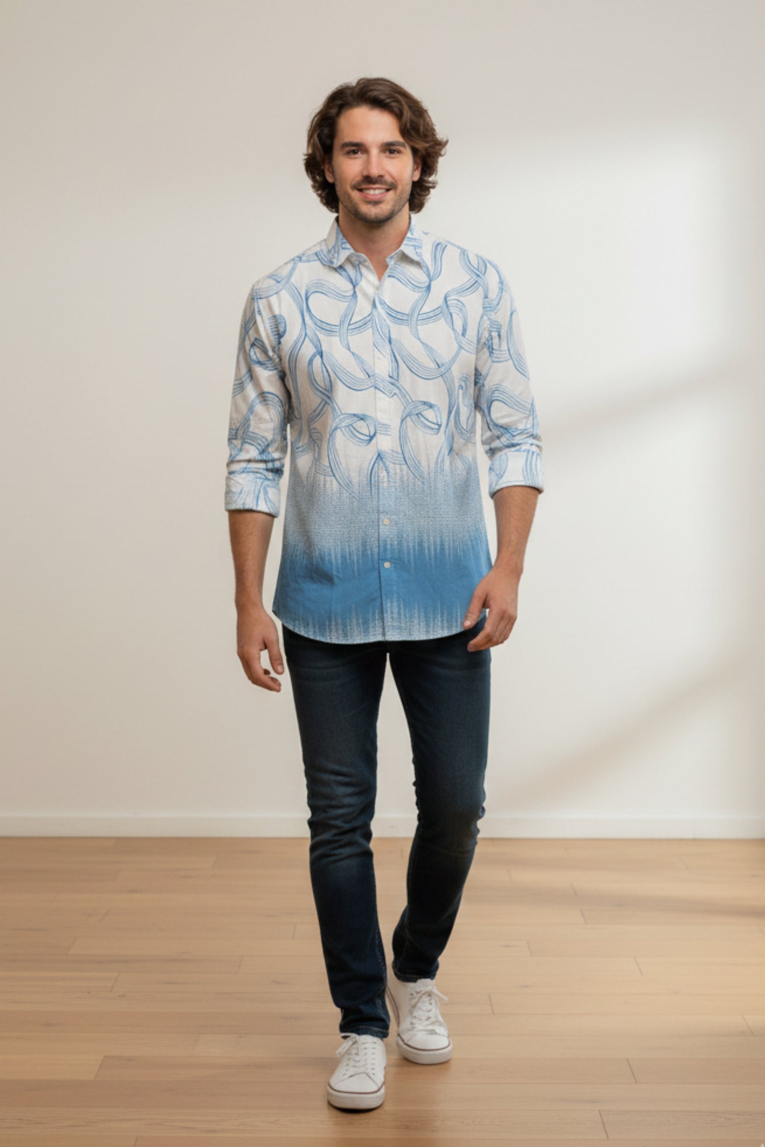 Men Casual Printed Shirt