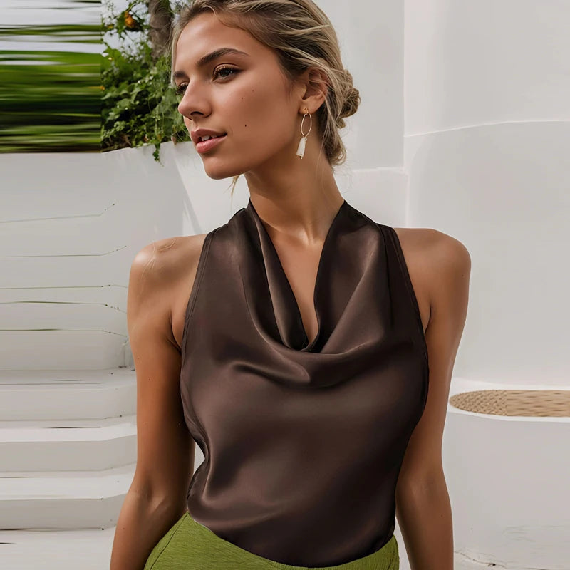 Backless Corset Top