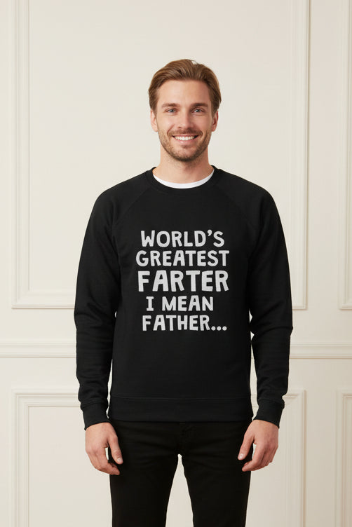 Men Farter Father Graphic Sweatshirt
