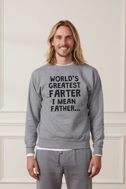 Men Farter Father Graphic Sweatshirt
