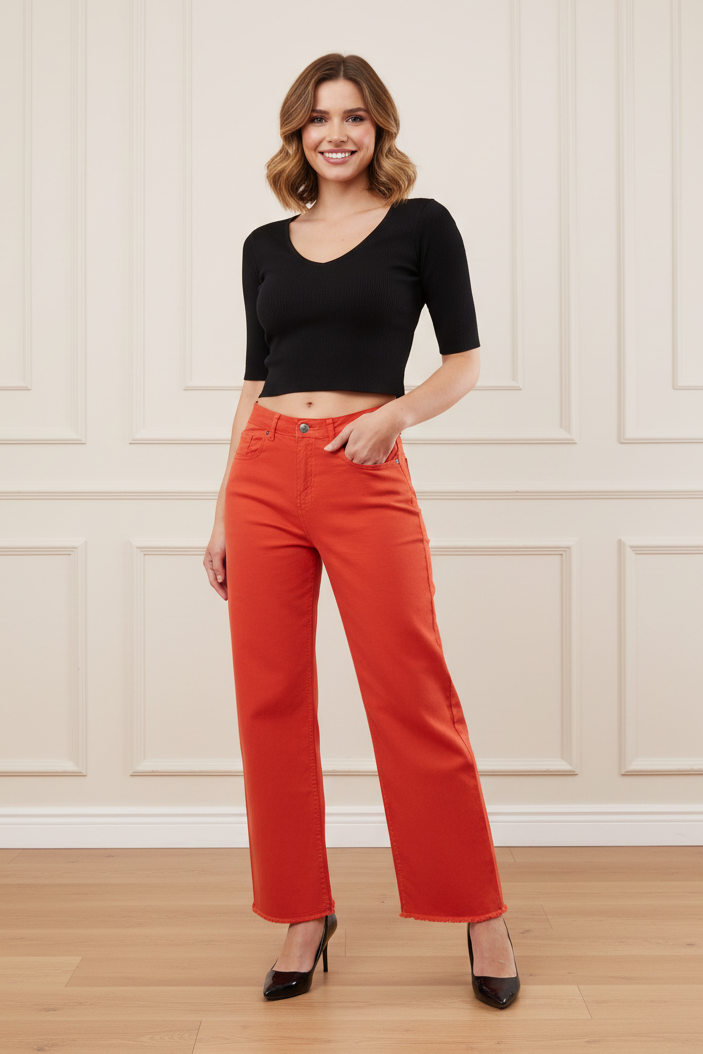 Women High Rise Denim Jeans