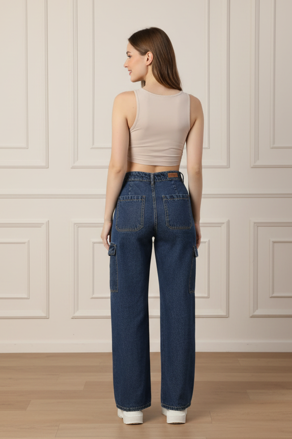 Women High Rise Denim Jeans