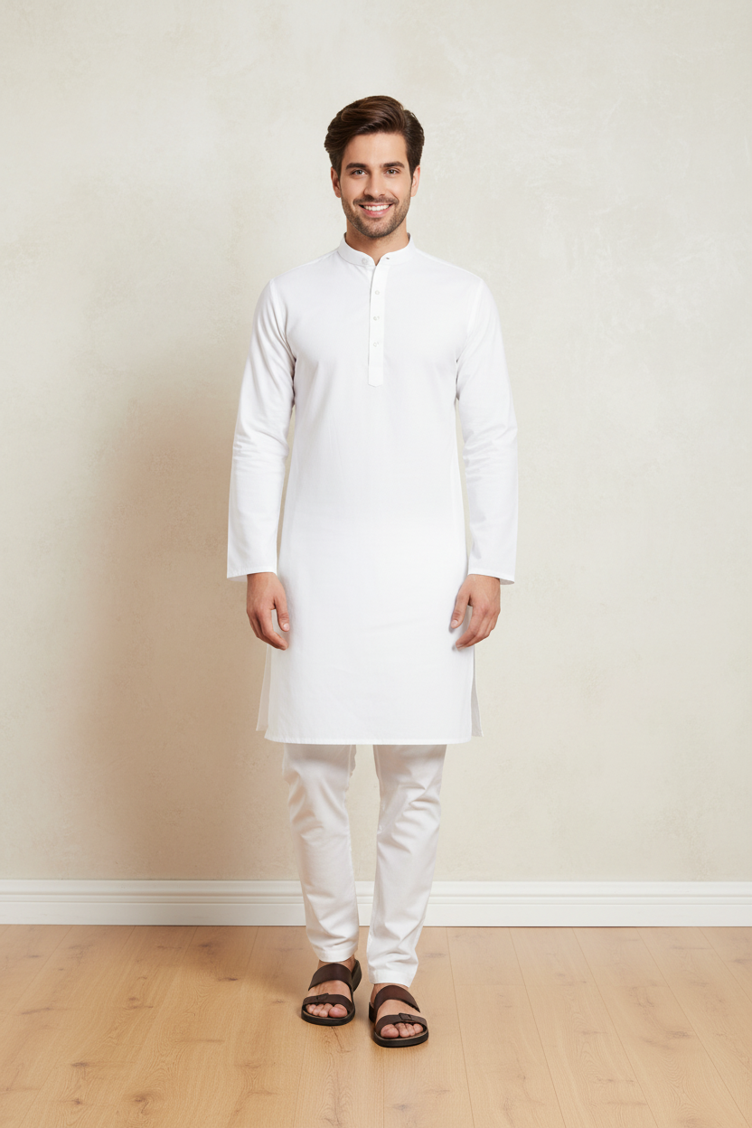 Festive Wear Kurta Set for Men Elegant Design