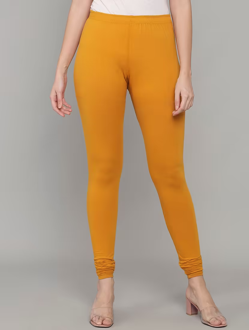 Women Cotton Lycra Stretchable Plain Legging Pants