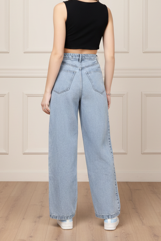 Women High Rise Denim Jeans