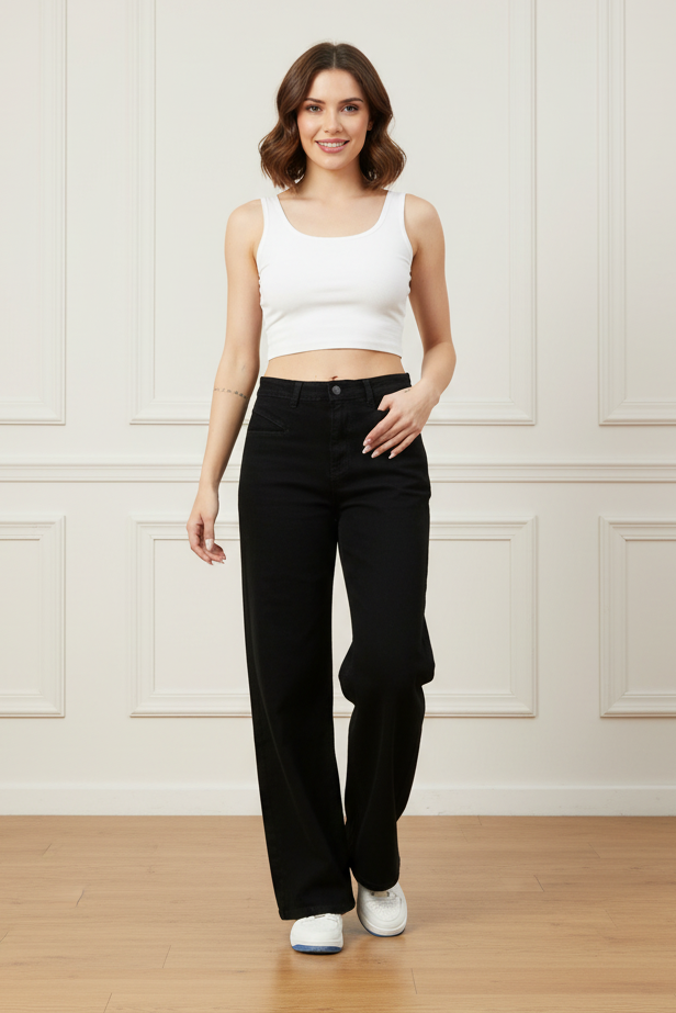 Women High Rise Denim Jeans