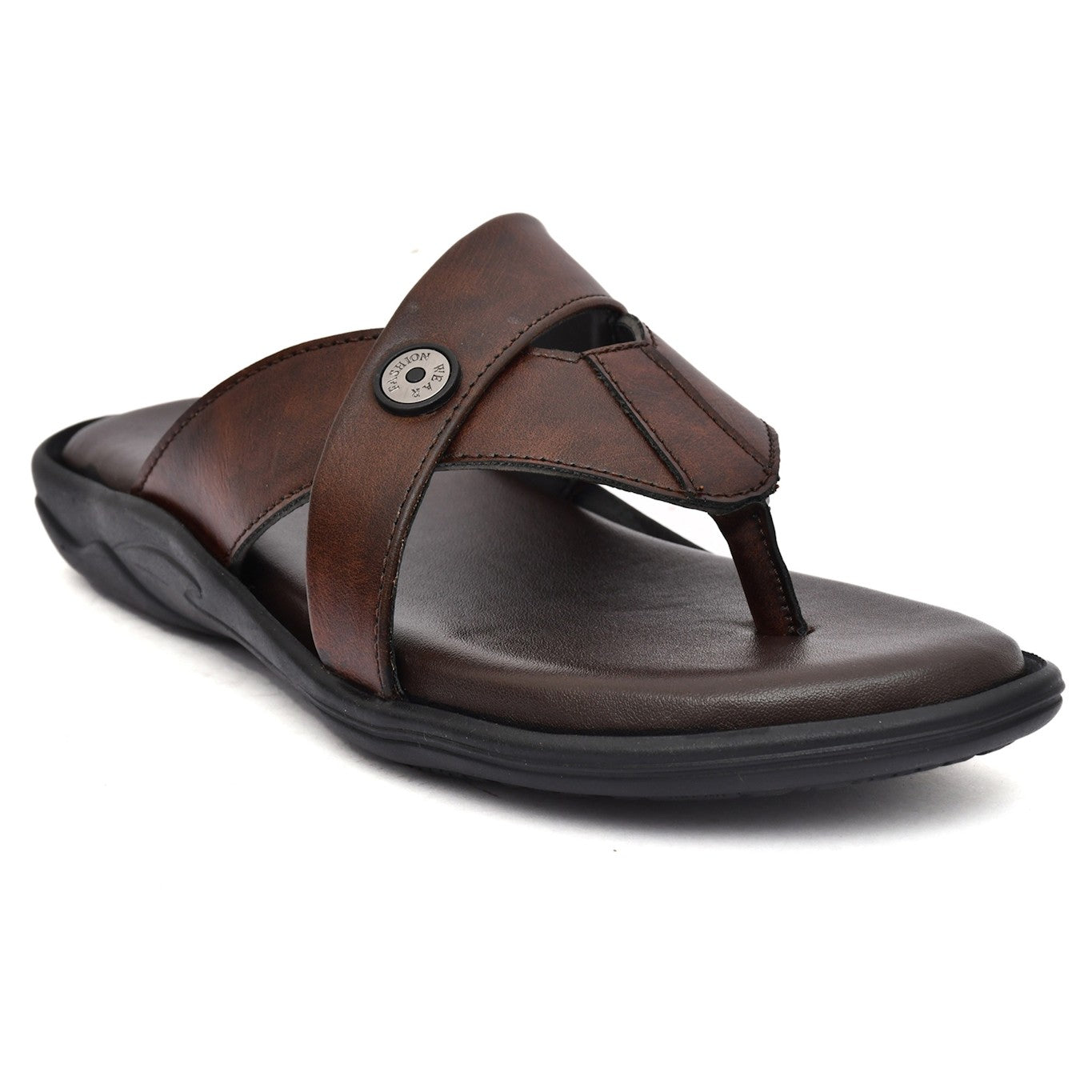 Men Super Fit And Comfort Slipper  (Size-UK-6) (Color-BROWN)