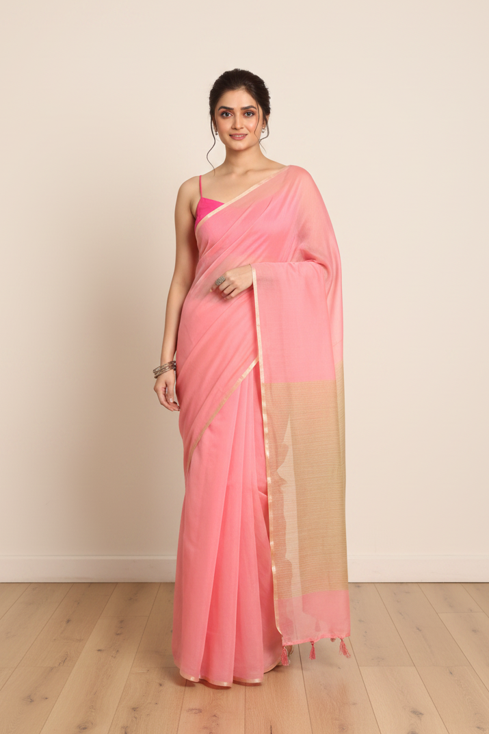 Women Solid Plain Saree