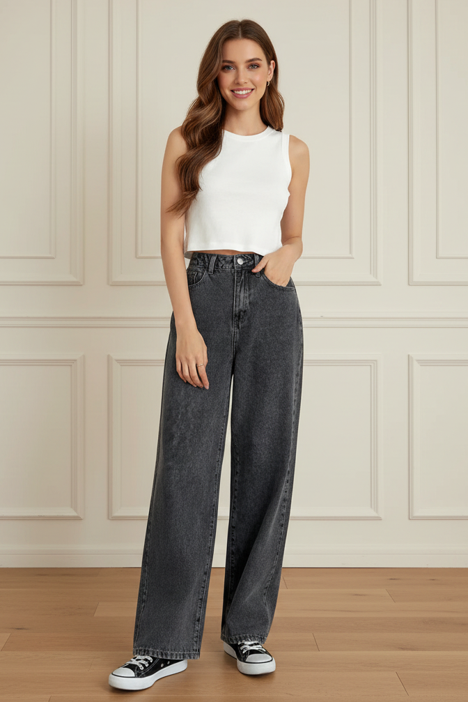 Women High Rise Denim Jeans