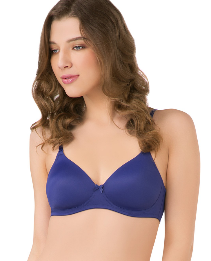 Women Solid Padded Wire free Smooth Charm T-Shirt Bra