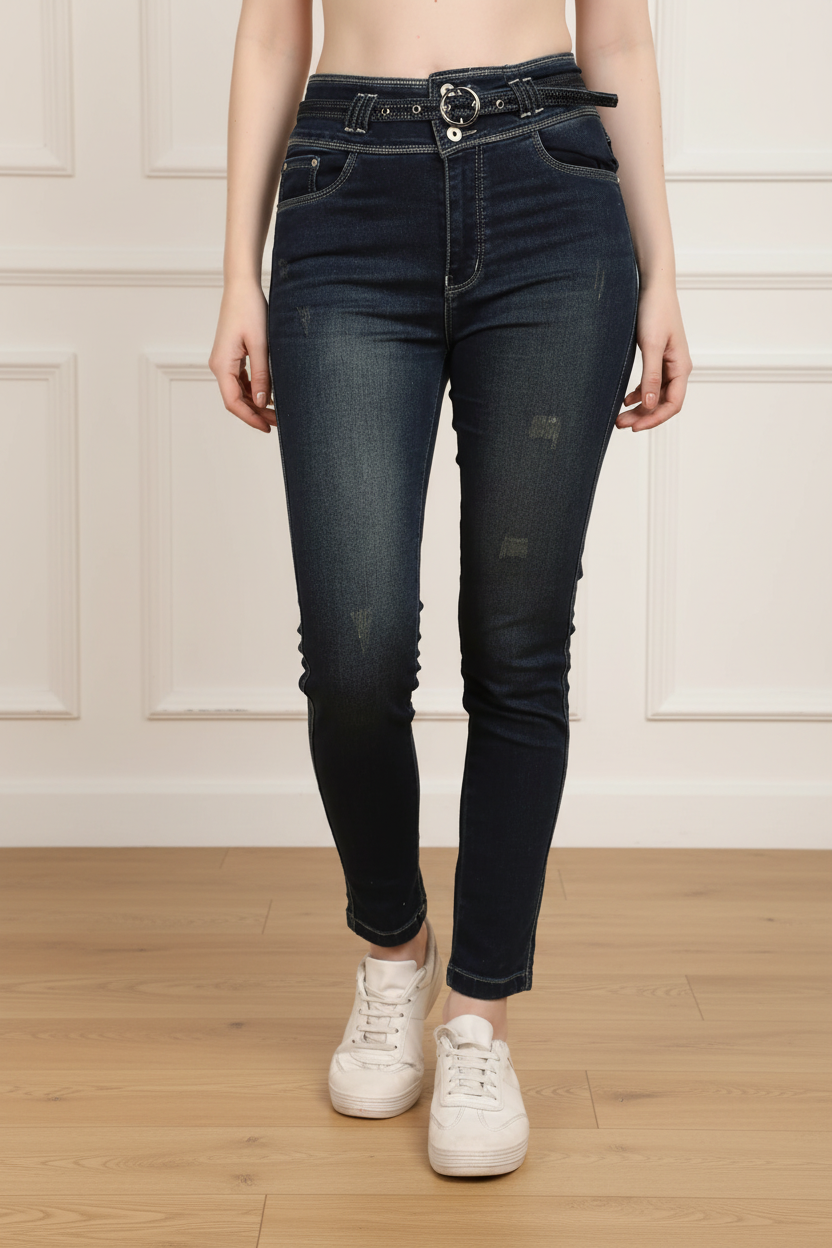 Women High Rise Denim Jeans