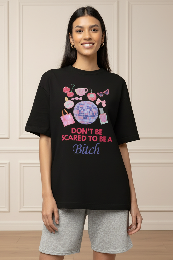 Printed Oversized T-Shirt For Women