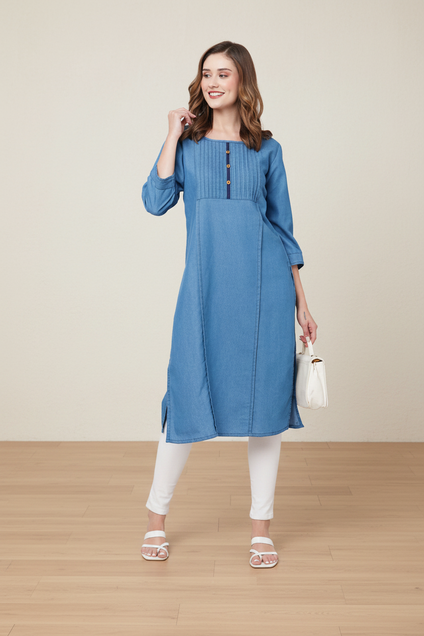 Denim Kurti for Women