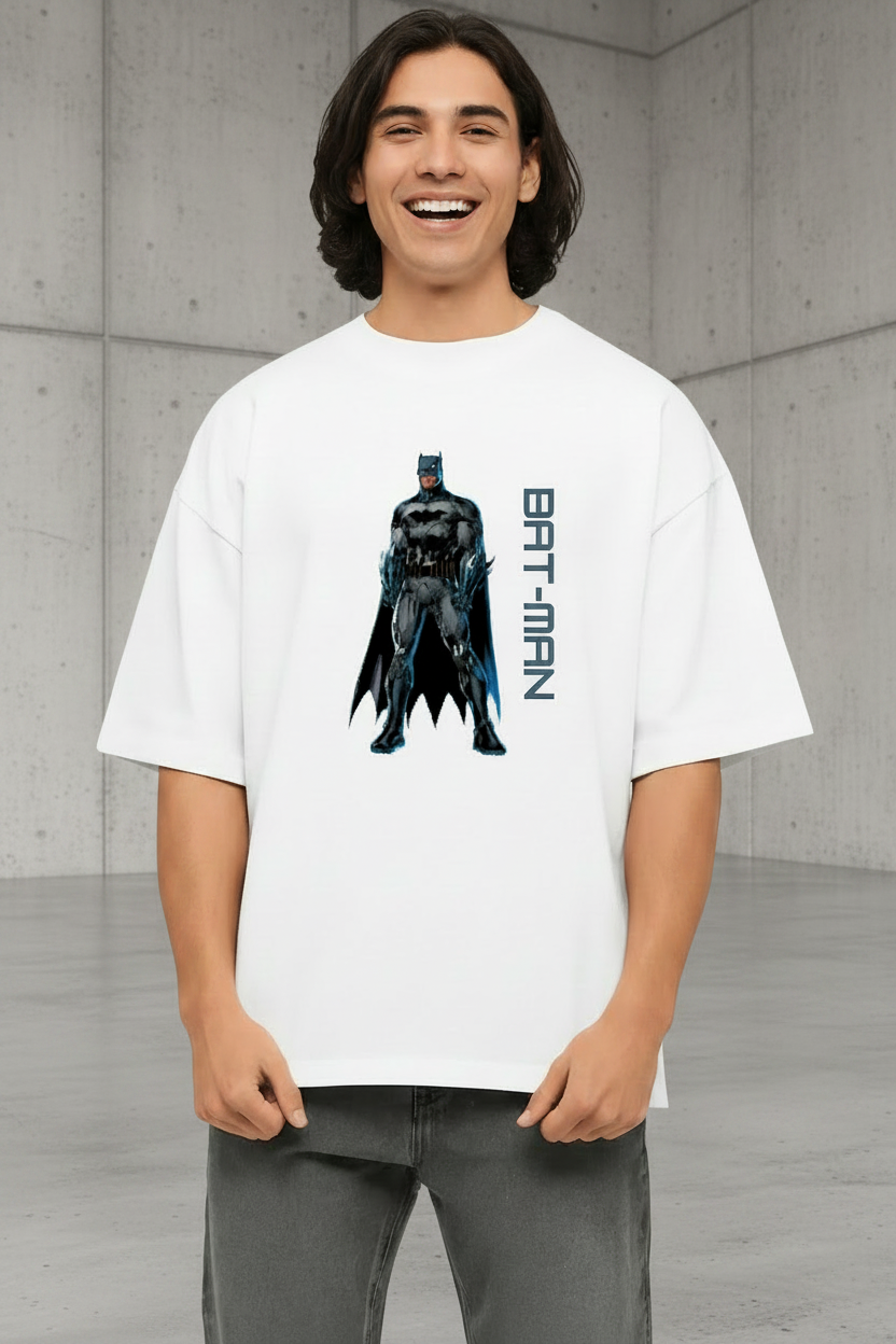 Men Graphic Print Round Neck Organic Cotton T-Shirt