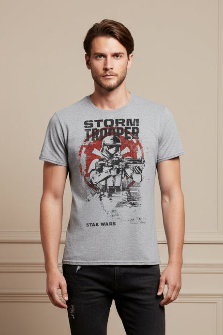 Men Storm Trooper Half Sleeves T Shirt